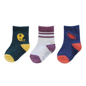 Baby / Toddler Boy Carter's 3-pk. Football Socks