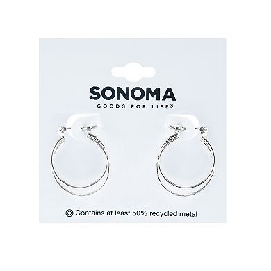 Sonoma Goods For Life® Double Hoop Earrings