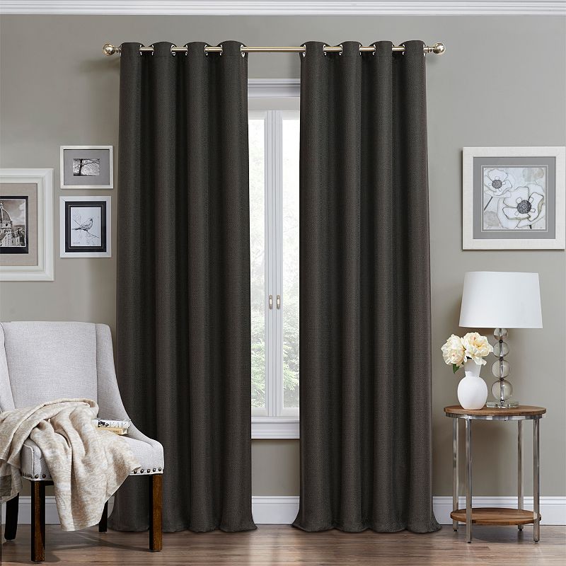 Charcoal Blackout Curtain | Kohl's