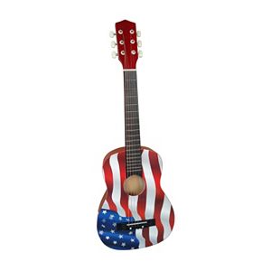American Flag Acoustic Guitar by Ready Ace