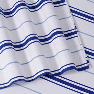 Striped Deep Pocket Flannel Sheet Set