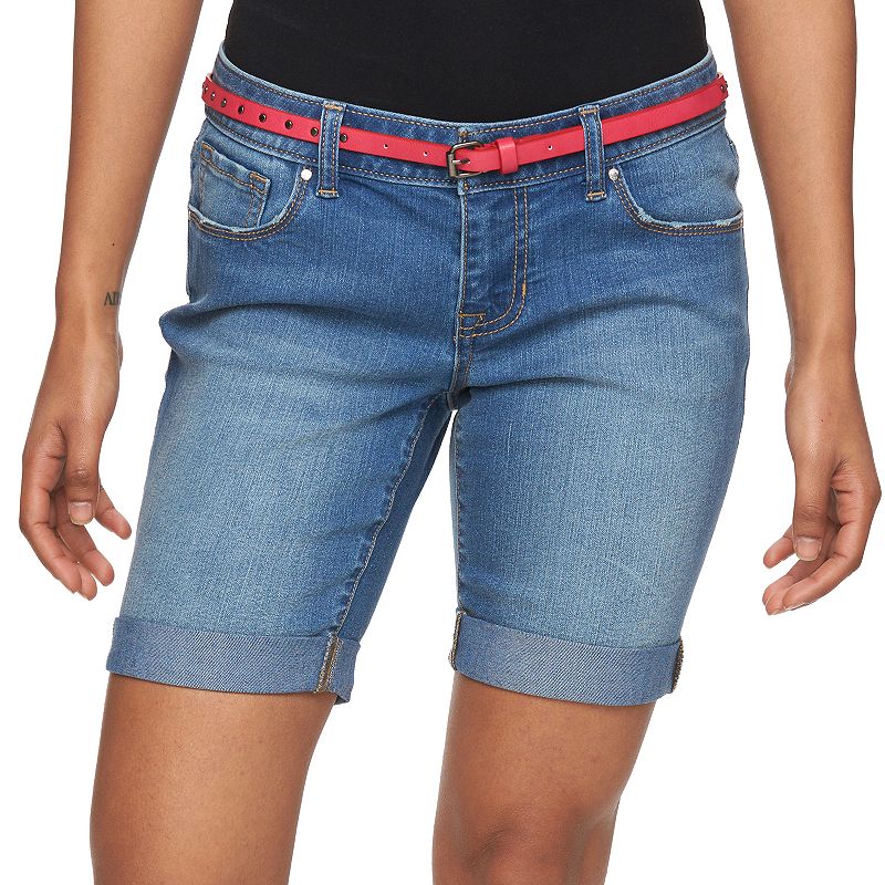 Spandex Bermuda Shorts Kohl's