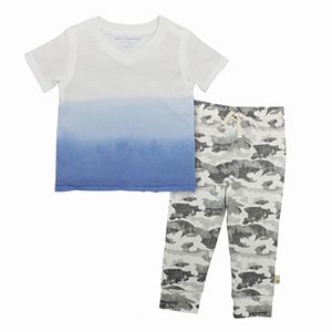 Baby Boy Burt's Bees Baby Organic Tee & Pants Set