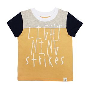 Baby Boy Burt's Bees Baby Colorblock Organic Tee
