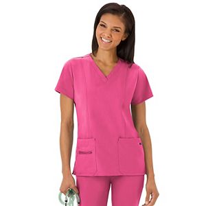 Plus Size Jockey Scrubs Modern Fit V-Neck Top