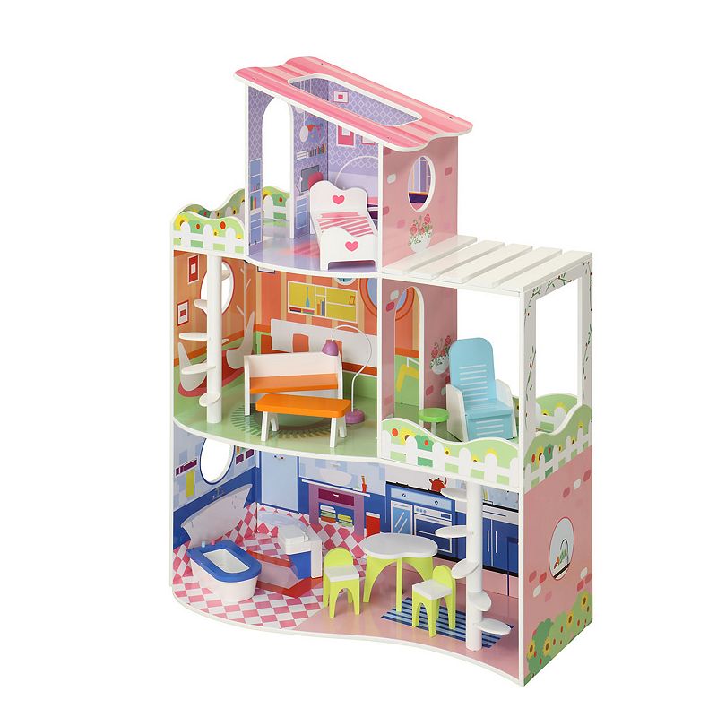 Maxim Garden Dollhouse, Multicolor