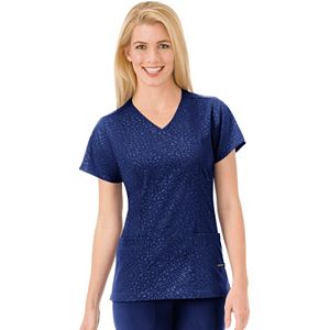 Women's Jockey Scrubs Classic Solid Illusion Top