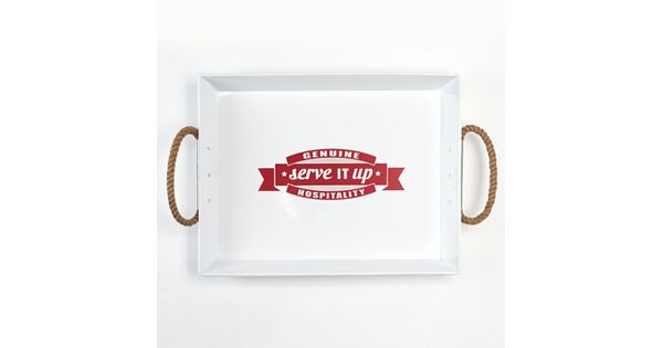 Food Network™ Typography 24-in. Serving Tray