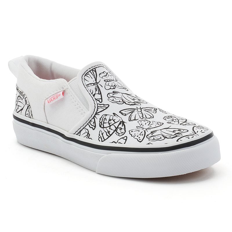 Vans Asher SlipOn Skate Shoes Girls