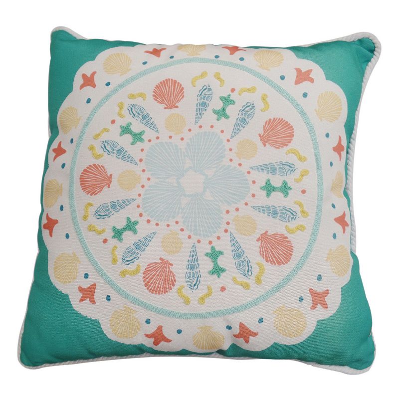 Nautical Polyester Fill Throw Pillow Kohl s