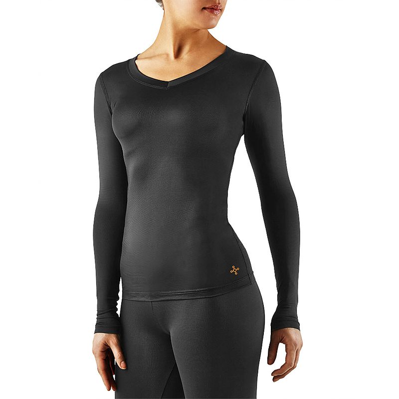 Womens Vneck Long Sleeve Tee Kohl's