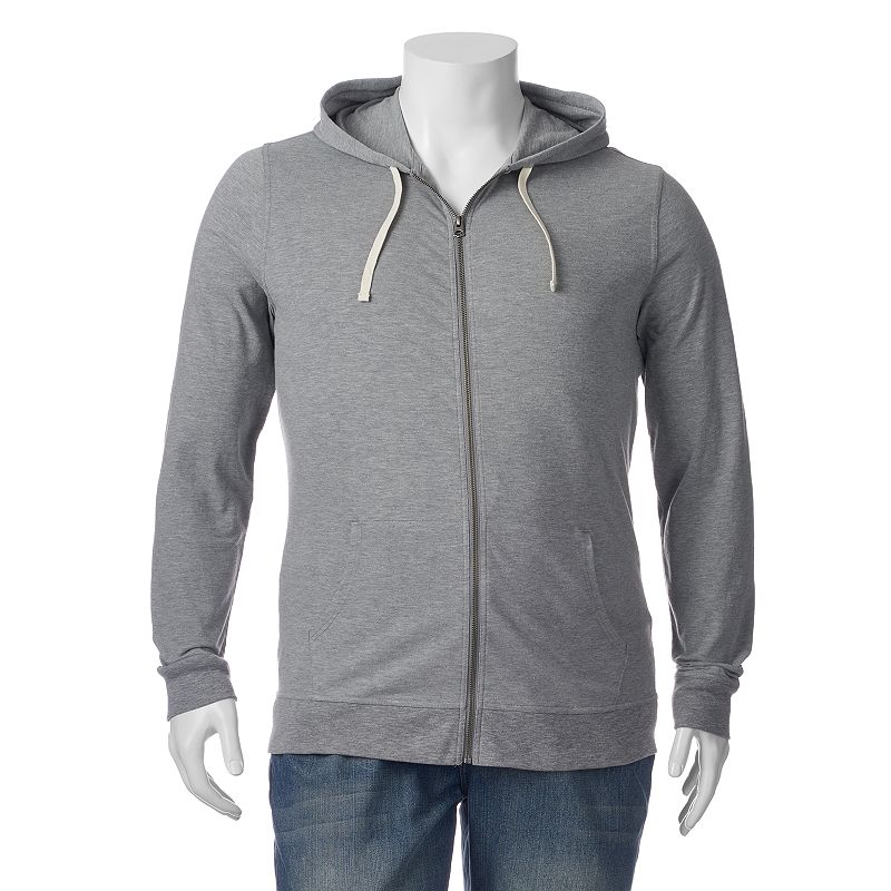 Mens Zip Front Hoodie Kohl's