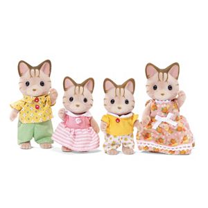 Calico Critters Sandy Cat Family Set by International Playthings