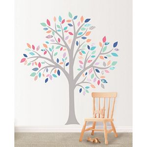 WallPops Patchwork Tree Wall Decal Set