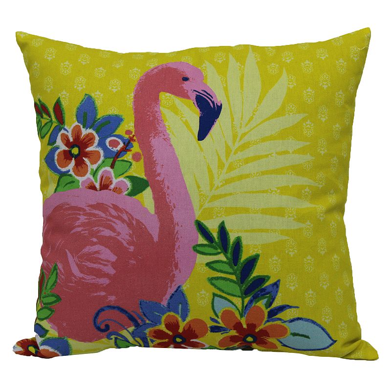 Yellow Floral Throw Pillow Kohl s