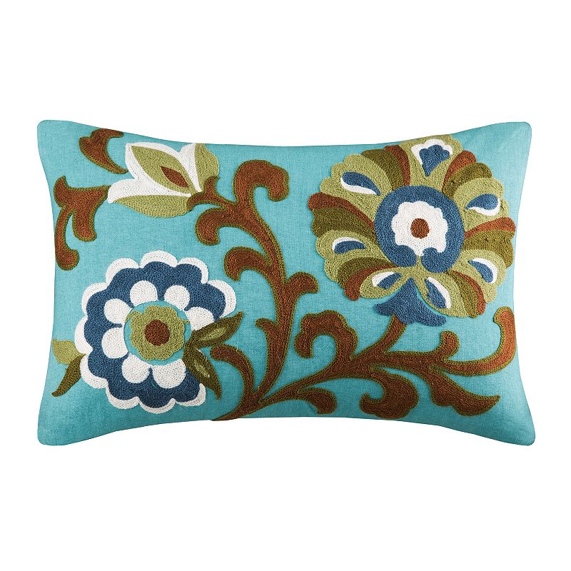 Teal Cotton Pillow Kohl s