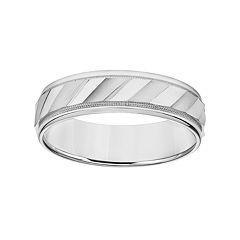 Simply Vera Vera Wang 14k Gold Men's Wedding Band by