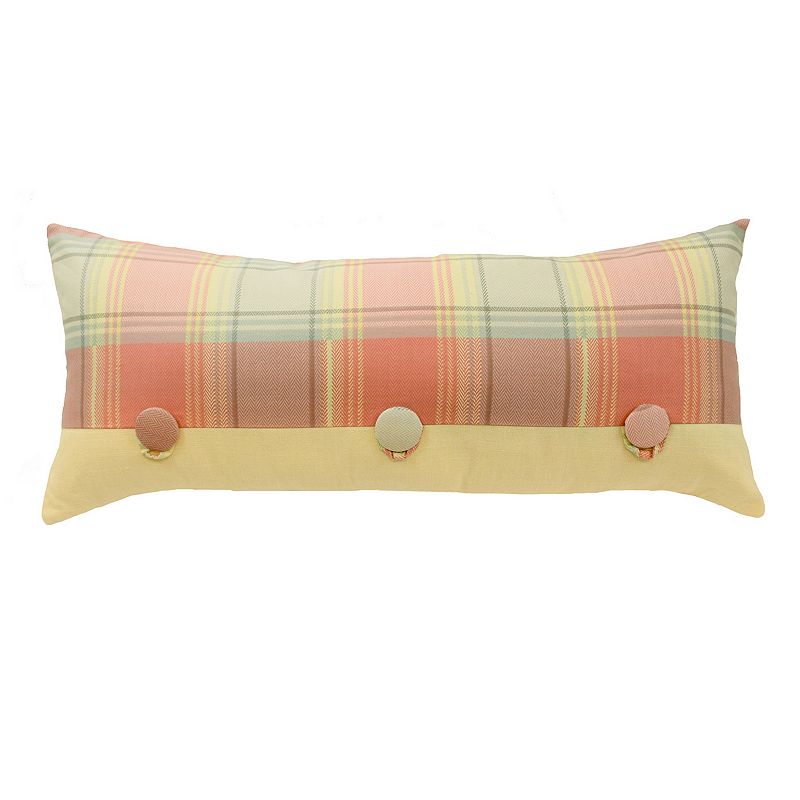 Waverly Rhapsody Reversible Oblong Decorative Pillow DealTrend