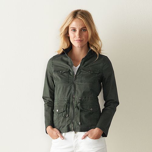 Women's SONOMA Goods for Life™ Utility Twill Jacket