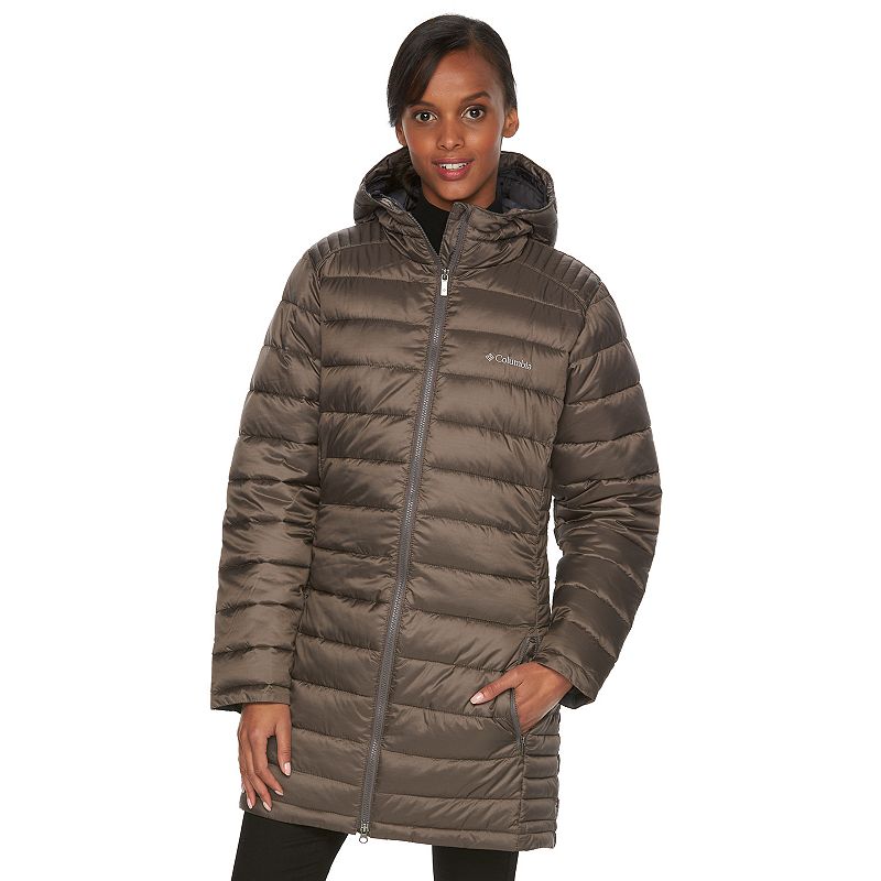 Women's Columbia Frosted Ice Hooded Puffer Jacket, Size: XL, Ovrfl Oth