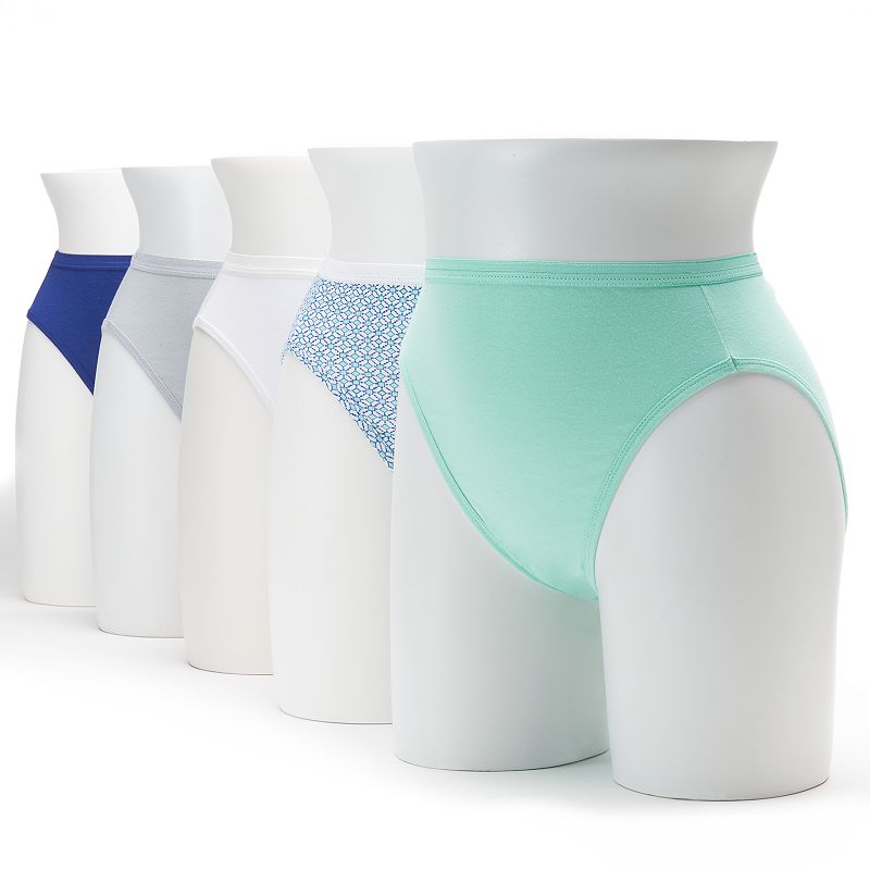 Hanes 5pk. Ultimate Comfort HiCut Briefs