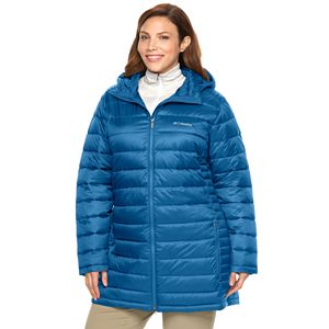 Plus Size Columbia Frosted Ice Hooded Puffer Jacket