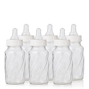 Evenflo 6-pk. 4-ounce Classic Glass Twist Baby Bottles
