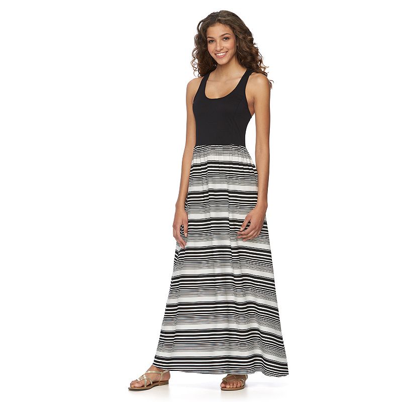 Girls Black Maxi Dress Kohl's