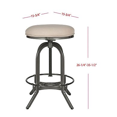 Safavieh Wildomar Padded Bar Stool