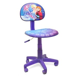 Disney's Frozen Elsa & Anna Rolling Task Desk Chair