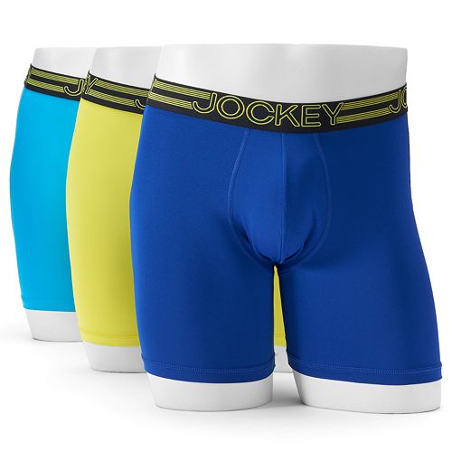 Men's Jockey 3Pack Active Microfiber Midway Briefs