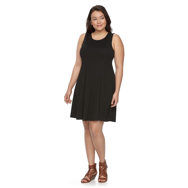 Juniors Black Knit Dress Kohl's