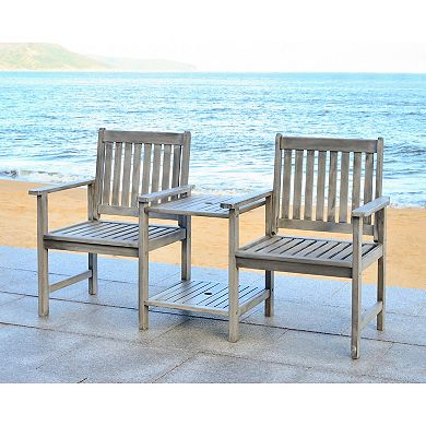 Safavieh Brea Twin Patio Seating Bench