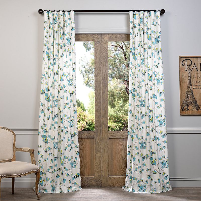 Floral Print Window Curtains Kohl's