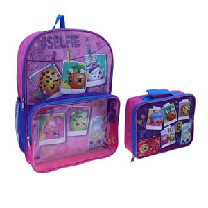 Kids Shopkins #Selfie Backpack & Lunch Bag Set
