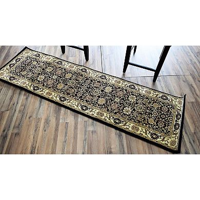 Rugs America New Vision Tabriz Framed Floral Rug