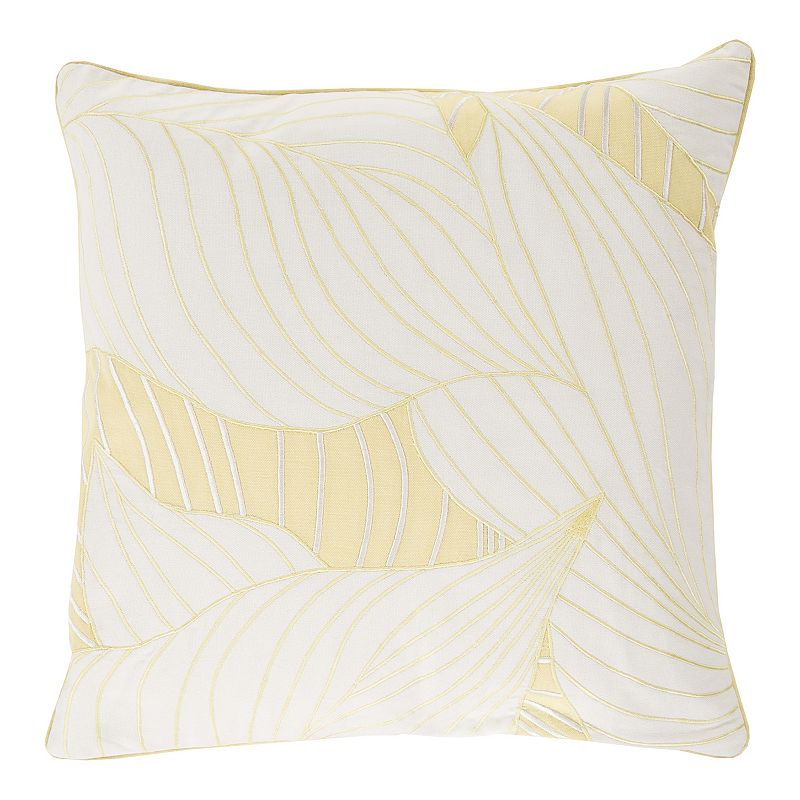 Yellow Floral Throw Pillow Kohl s
