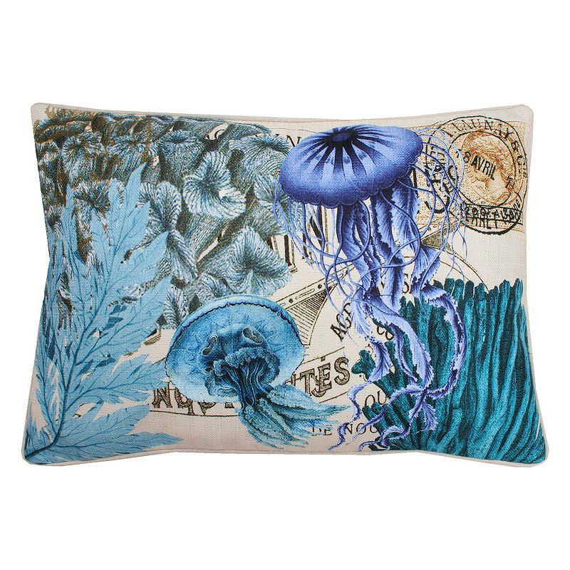 Thro by Marlo Lorenz French Coastal Octopus Throw Pillow DealTrend