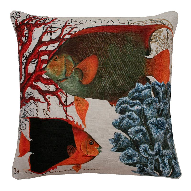Thro by Marlo Lorenz French Coastal Octopus Throw Pillow DealTrend