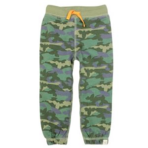 Baby Boy Burt's Bees Baby Organic French Terry Camouflage Sweat Pants