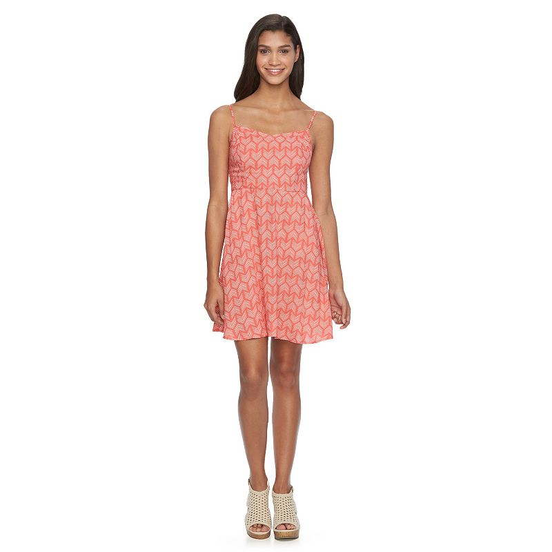 Juniors Coral Casual Dress | Kohl's
