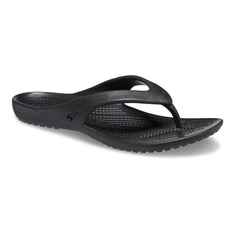 Crocs Kadee II Women's Flip-Flops, Size: 5, Black