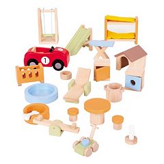Bigjigs Toys House & Garden Doll Furniture