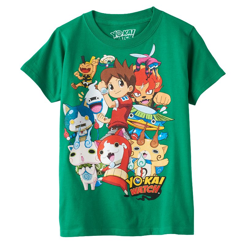 Boys 4-7 Yo-Kai Watch Green Character Graphic Tee, Boy's, Size: 5-6, Med Green