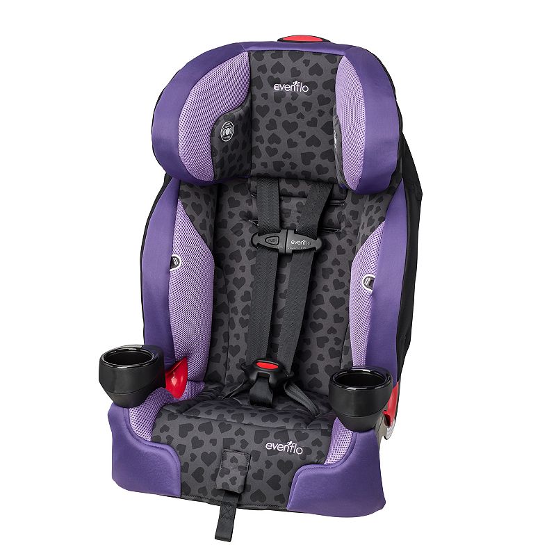 Evenflo SecureKid LX Anna Booster Car Seat, Purple