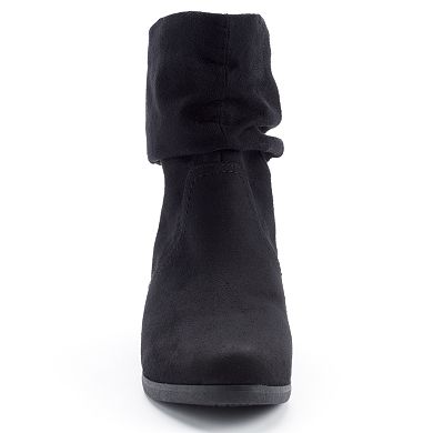 SO® Women's Slouch Ankle Booties