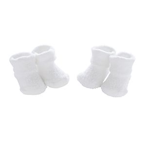 Baby Carter's 2-pk. White Chenille Socks