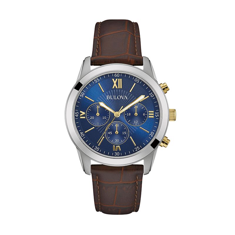 Bulova Mens Crystal Watch Kohl's