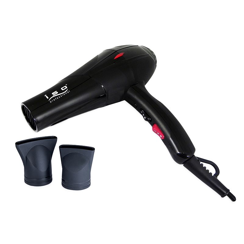 ISO Beauty Pro Hair Dryer, Black