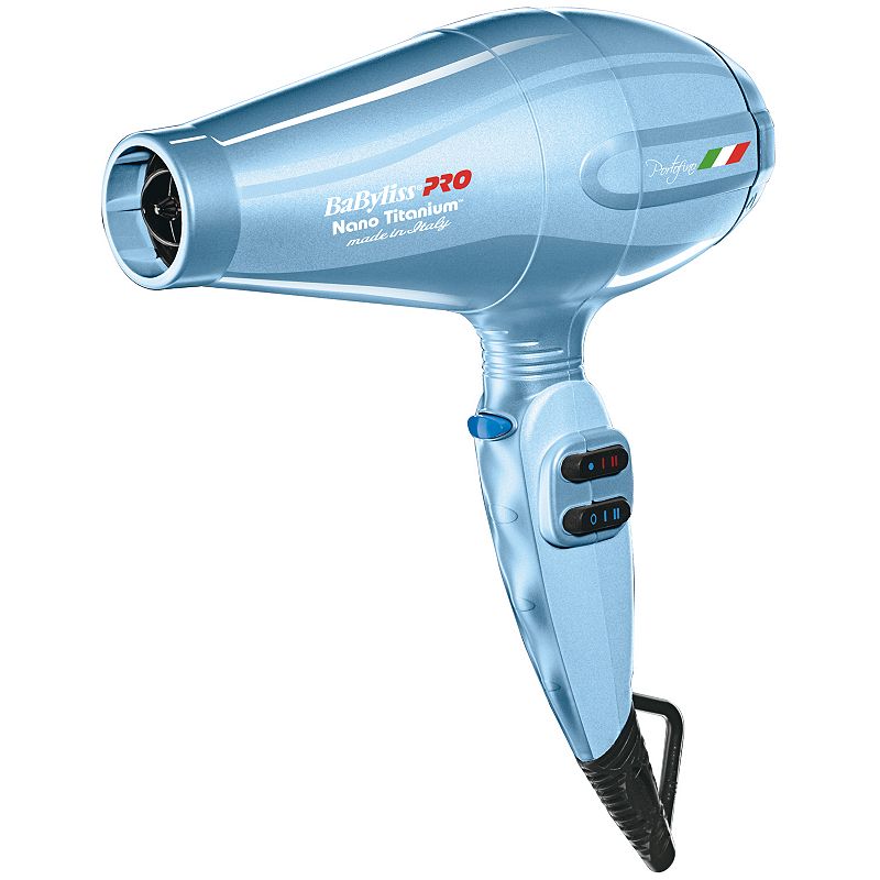 BaByliss Pro Nano Titanium Portofino Hair Dryer, Blue